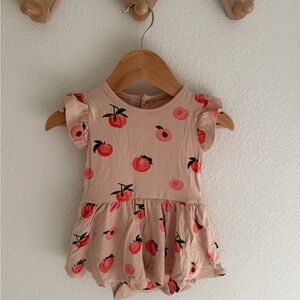 Kyte Bamboo Peach Twirl Dress